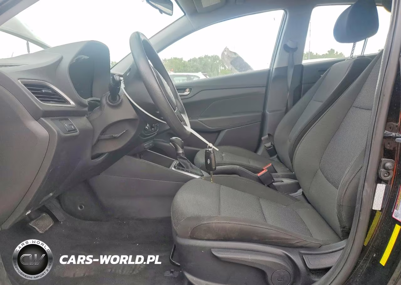 2022 Hyundai Accent Se VIN:3KPC24A66NE167690 - 7