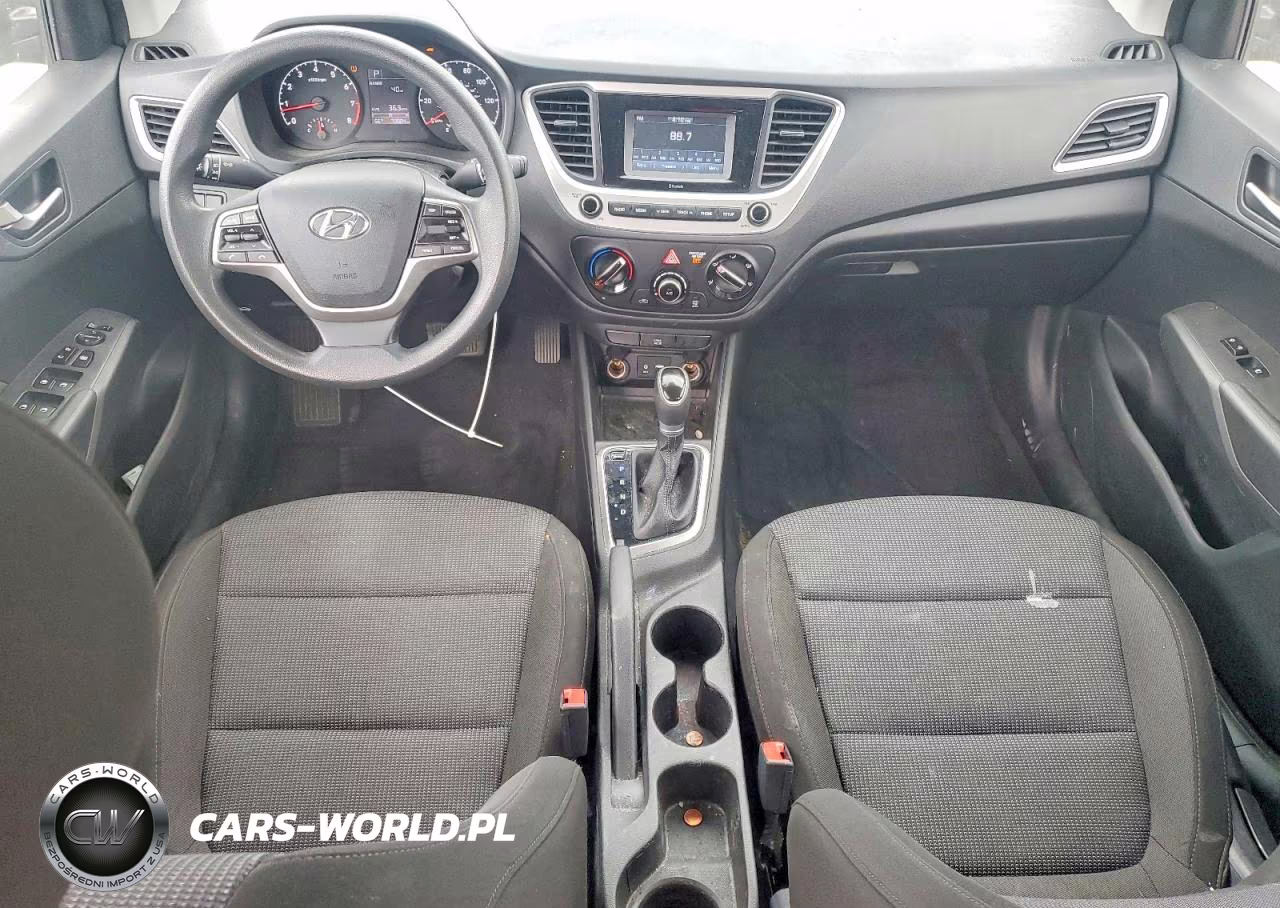 2022 Hyundai Accent Se VIN:3KPC24A66NE167690 - 8