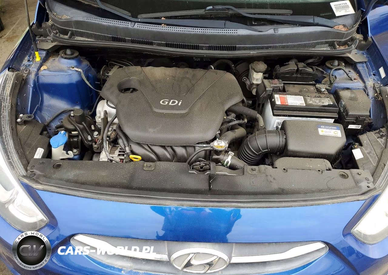 2015 Hyundai Accent Gls VIN:KMHCT4AE7FU884568 - 11