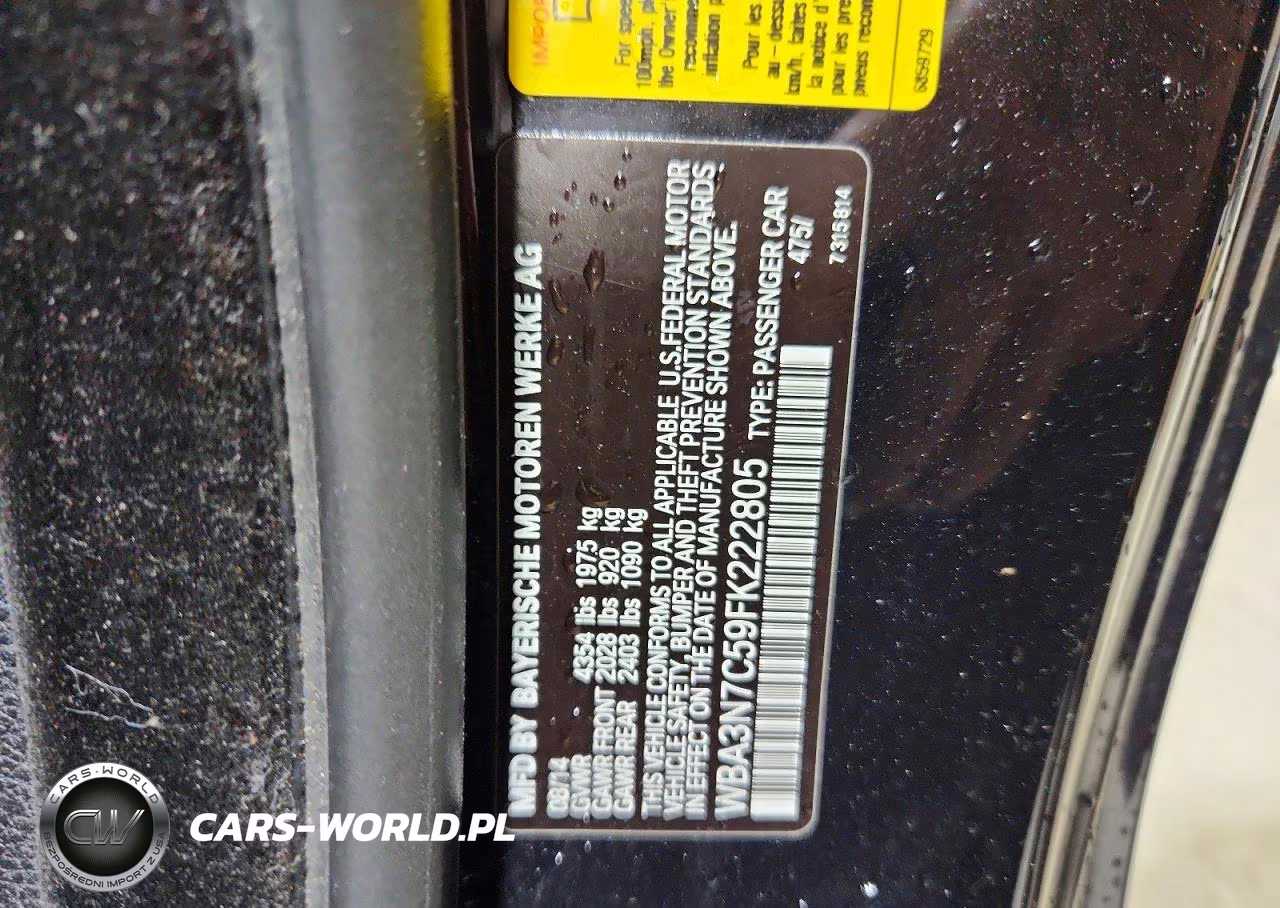 2015 BMW 428 I VIN:WBA3N7C59FK222805 - 12