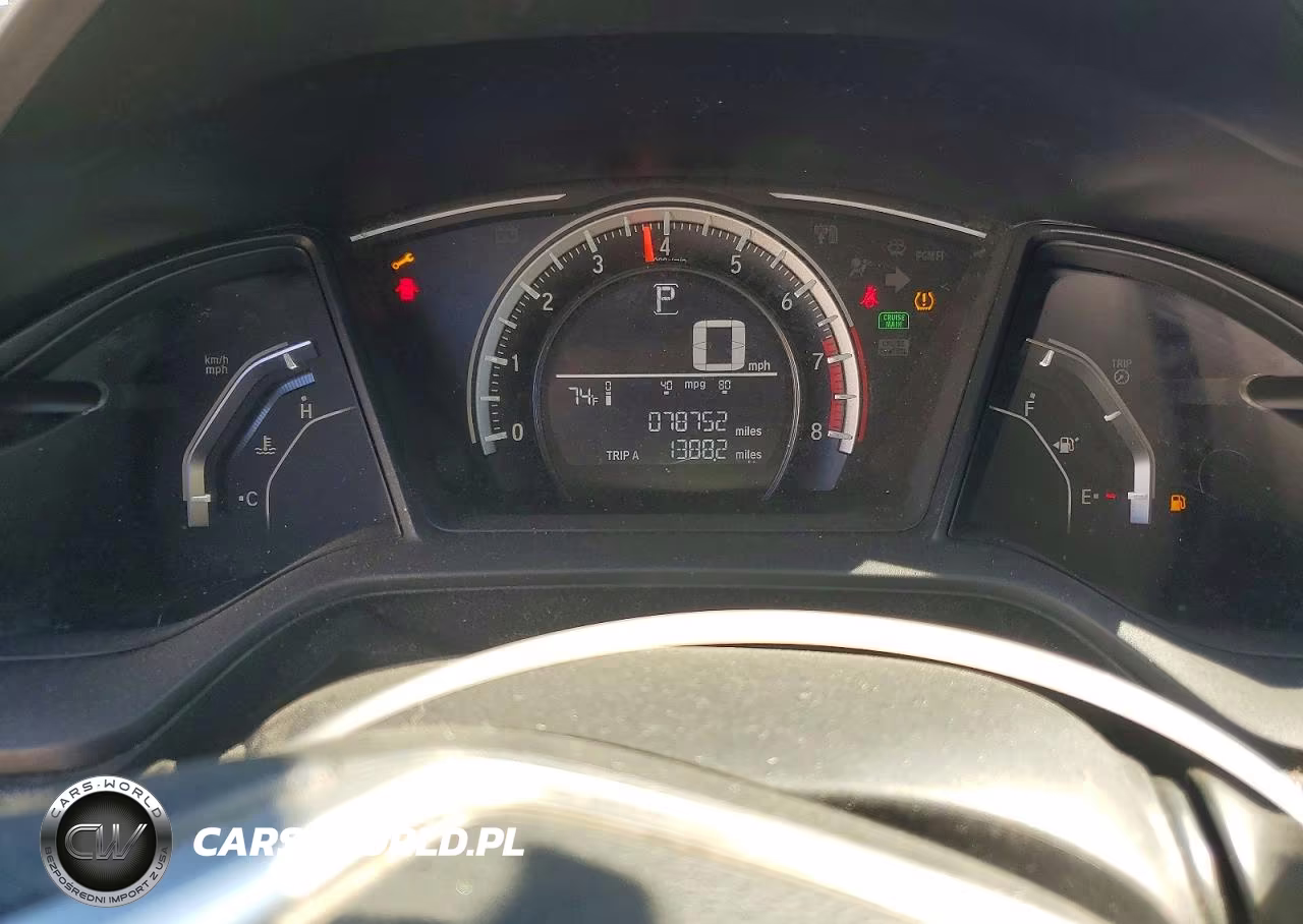 2017 Honda Civic Lx VIN:2HGFC4B55HH303916 - 9