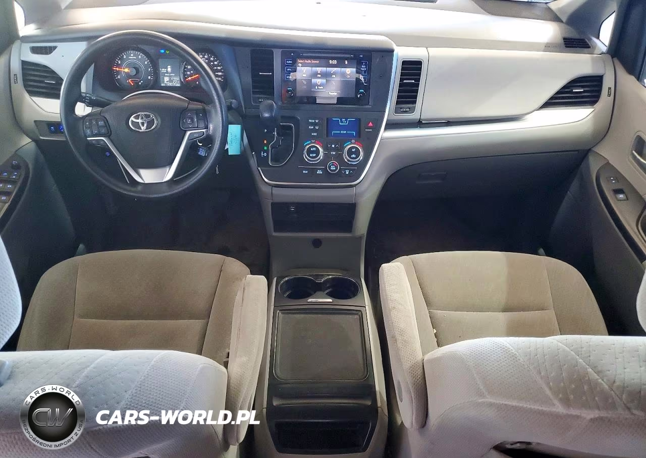 2017 Toyota Sienna Le VIN:5TDJZ3DC6HS178309 - 8