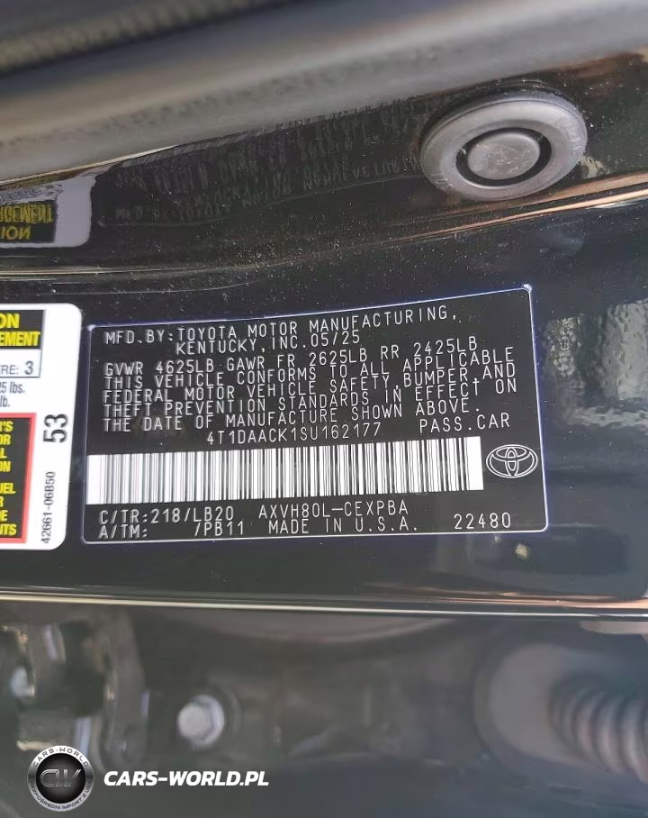 2025 Toyota Camry Xse VIN:4T1DAACK1SU162177 - 12