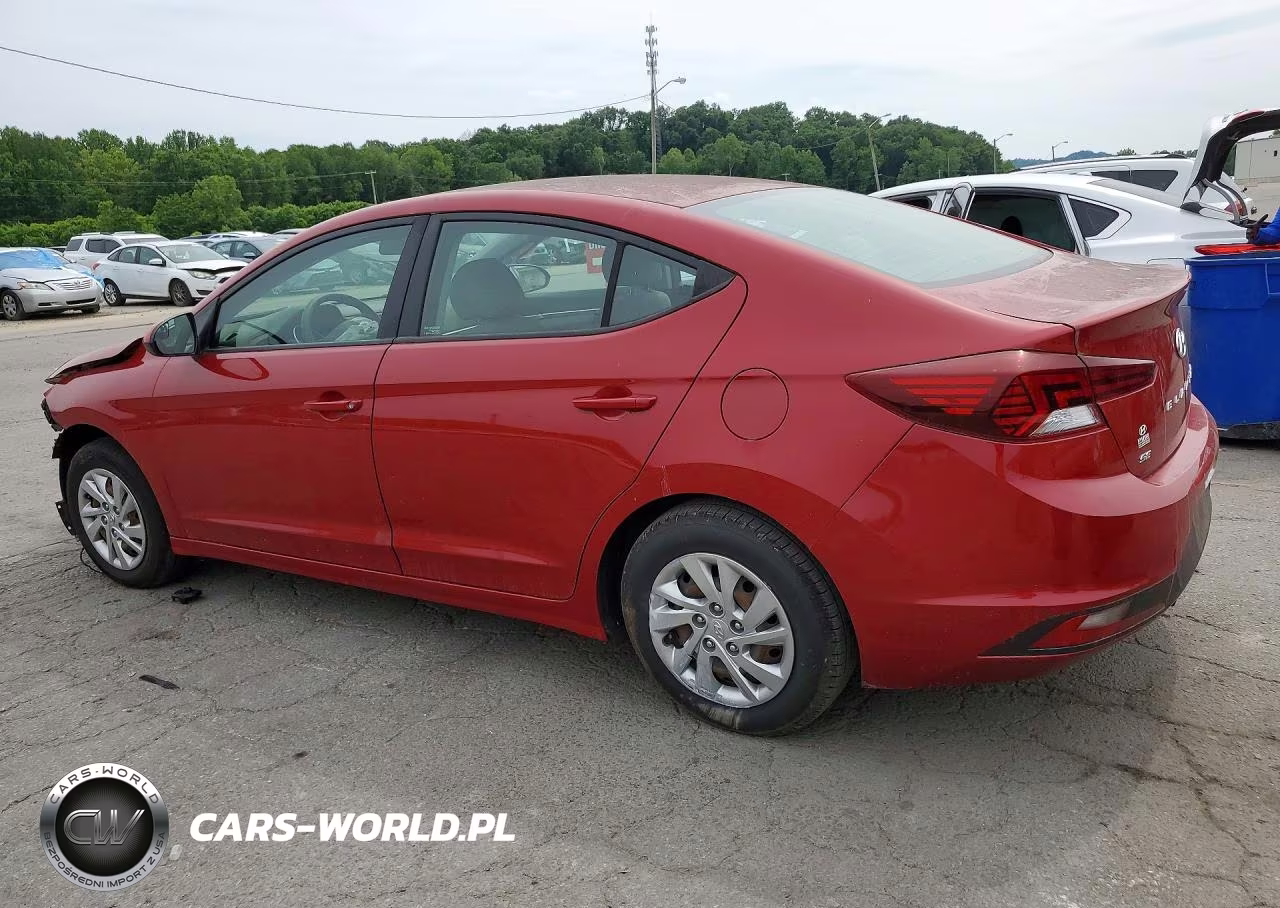 2019 Hyundai Elantra Se VIN:KMHD74LF4KU799549 - 2