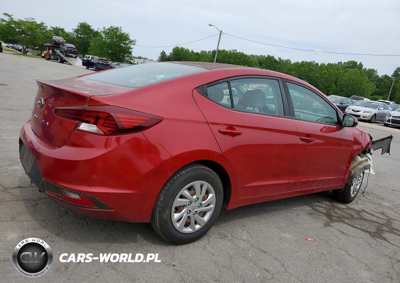 2019 Hyundai Elantra Se VIN:KMHD74LF4KU799549 - 3