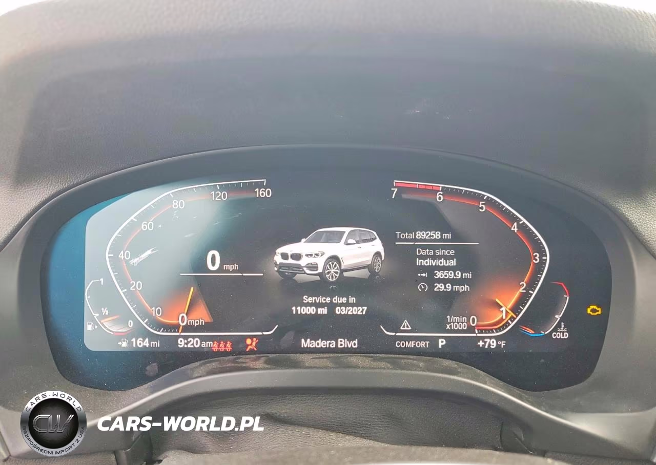 2020 BMW X3 Sdrive30I VIN:5UXTY3C06LLE55460 - 9