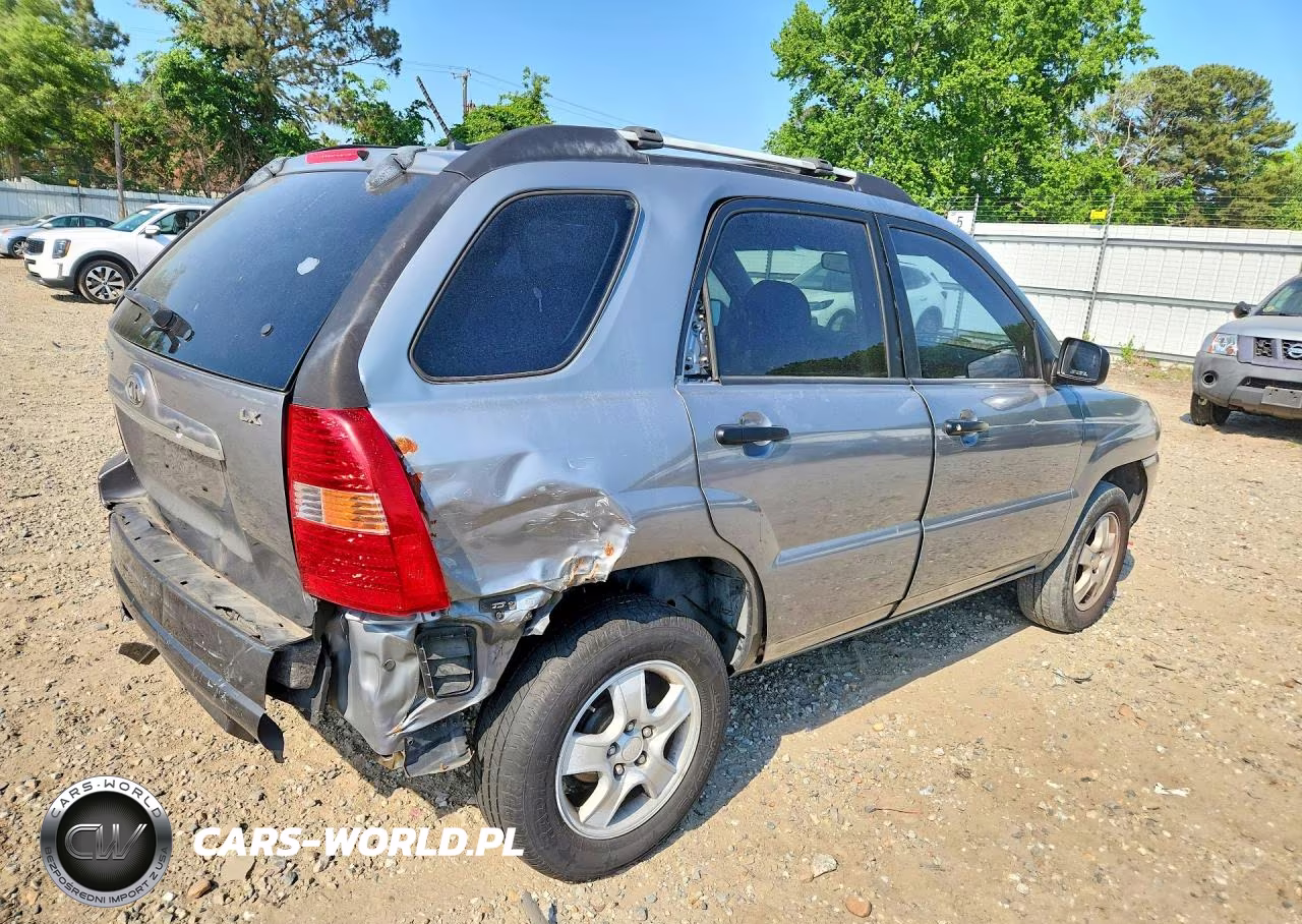 2008 Kia Sportage Lx VIN:KNDJF724187453719 - 3