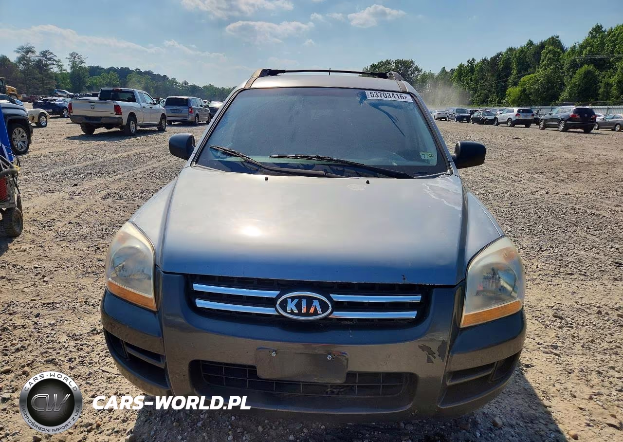 2008 Kia Sportage Lx VIN:KNDJF724187453719 - 5
