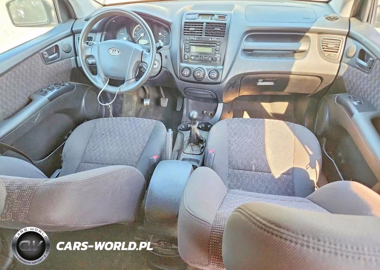 2008 Kia Sportage Lx VIN:KNDJF724187453719 - 8