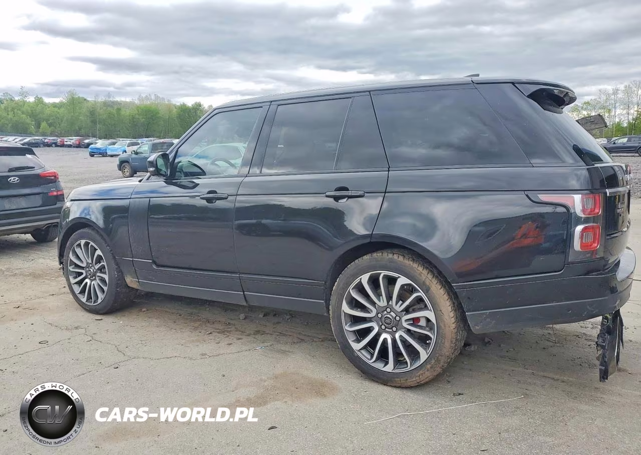 2020 Land Rover Range Rover Hse VIN:SALGS2RU2LA576187 - 2
