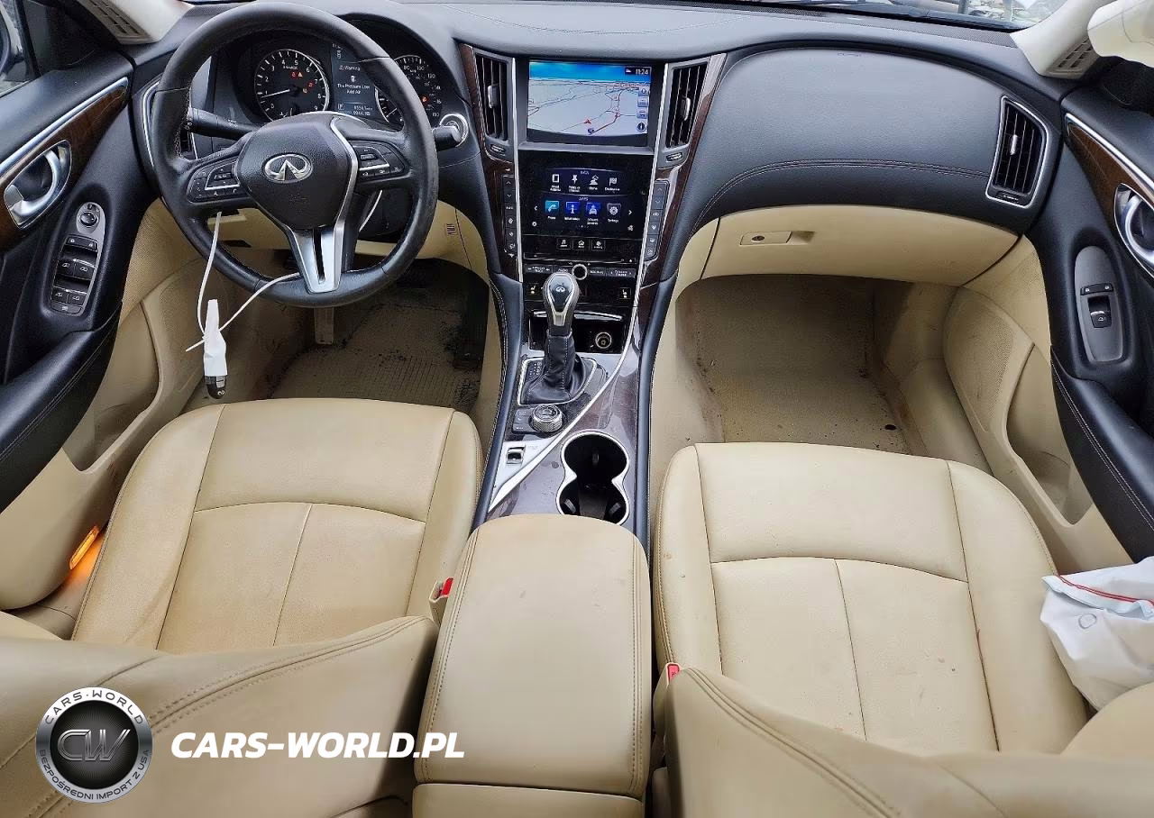 2019 Infiniti Q50 3.0T Luxe VIN:JN1EV7AR3KM556587 - 8