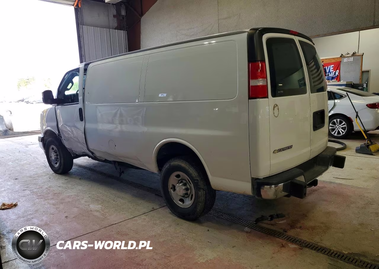 2022 Chevrolet Express G2500 VIN:1GCWGAF79N1195887 - 2