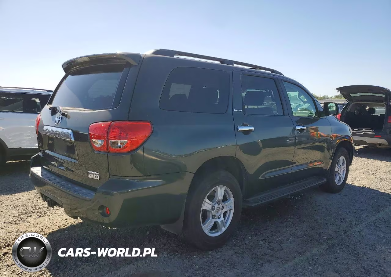 2008 Toyota Sequoia Limited VIN:5TDZY68A88S006721 - 3
