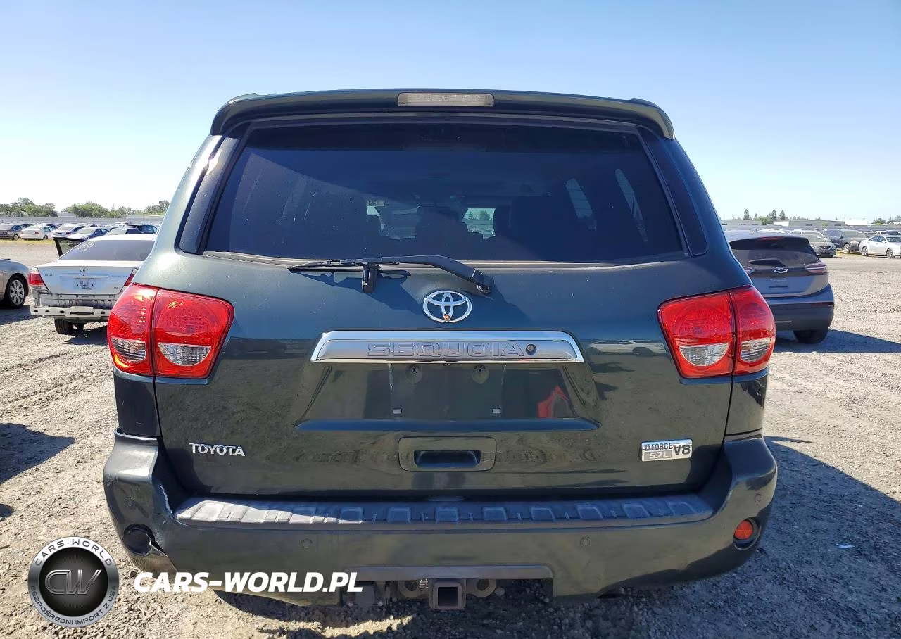 2008 Toyota Sequoia Limited VIN:5TDZY68A88S006721 - 6