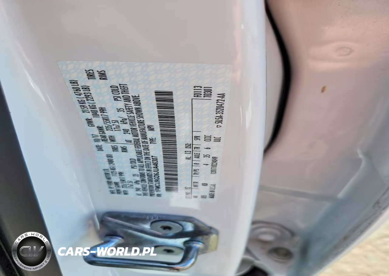 2018 Ford Escape VIN:1FMCU9GD6JUA46307 - 12
