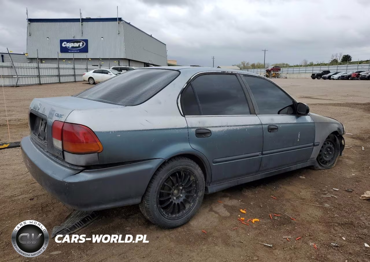 1997 Honda Civic Dx VIN:JHMEJ6527VS002385 - 3