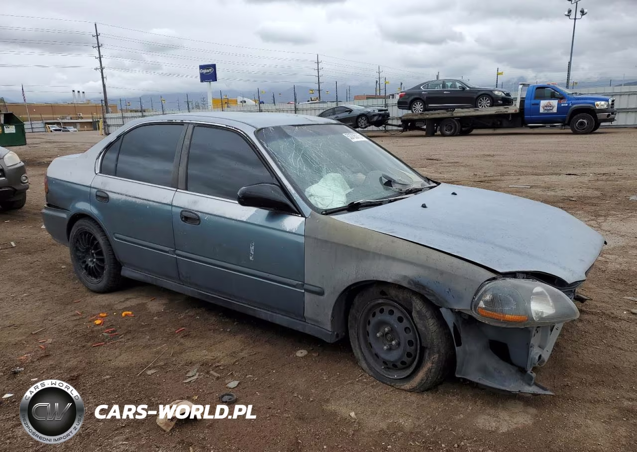 1997 Honda Civic Dx VIN:JHMEJ6527VS002385 - 4