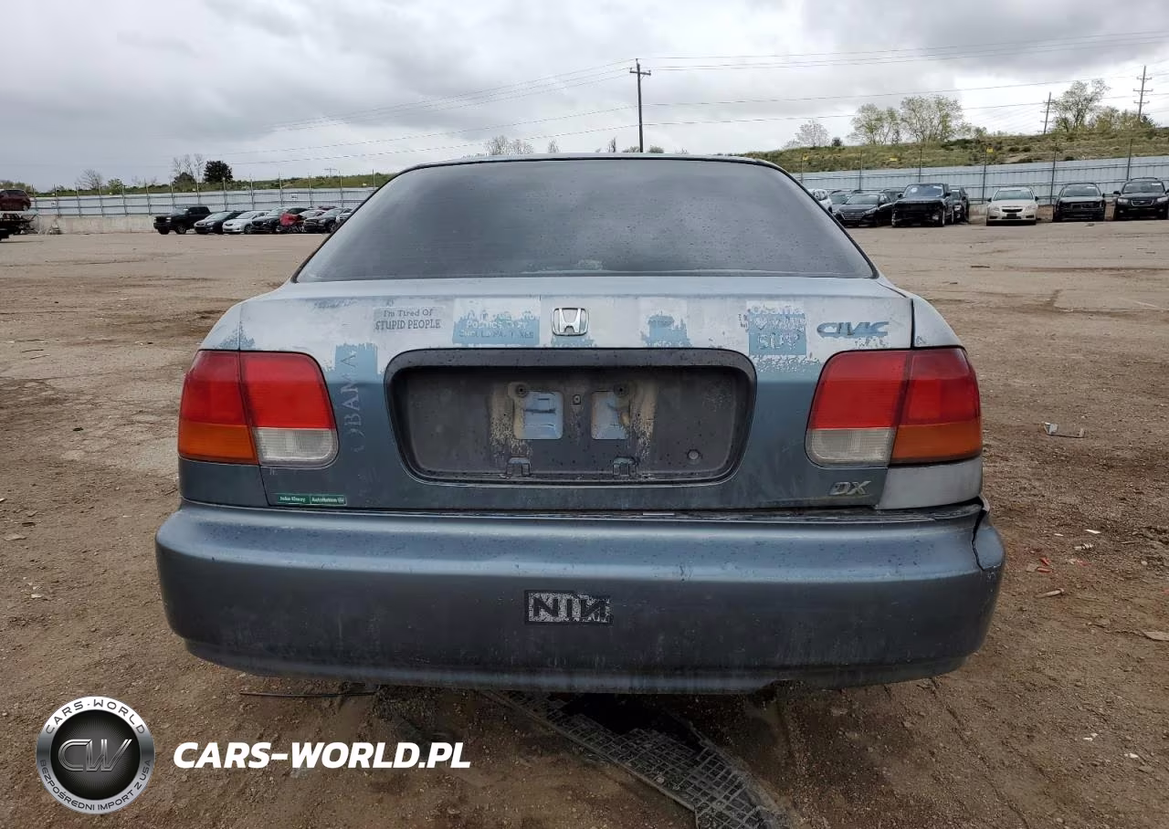1997 Honda Civic Dx VIN:JHMEJ6527VS002385 - 6