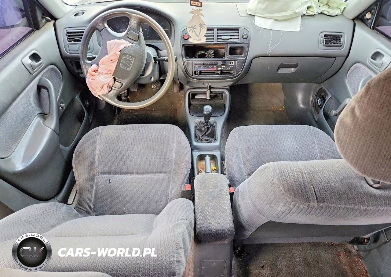 1997 Honda Civic Dx VIN:JHMEJ6527VS002385 - 8