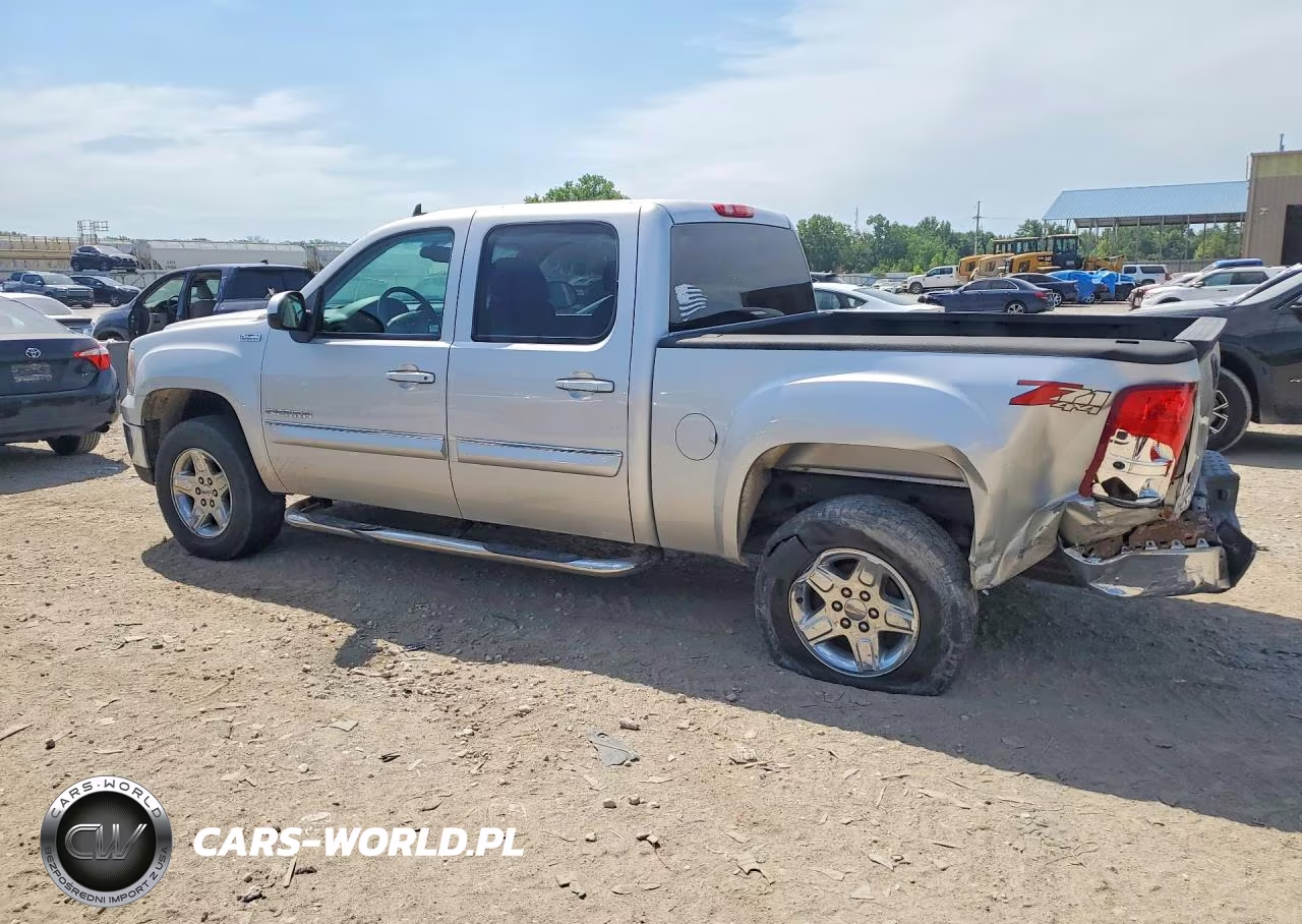 2010 GMC Sierra K1500 Slt VIN:3GTRKWE34AG164100 - 2