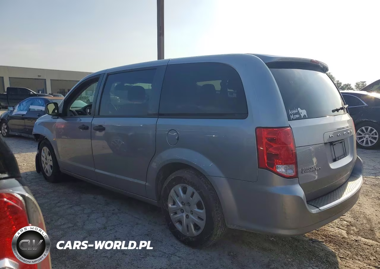2019 Dodge Grand Caravan Se VIN:2C4RDGBG8KR805607 - 2