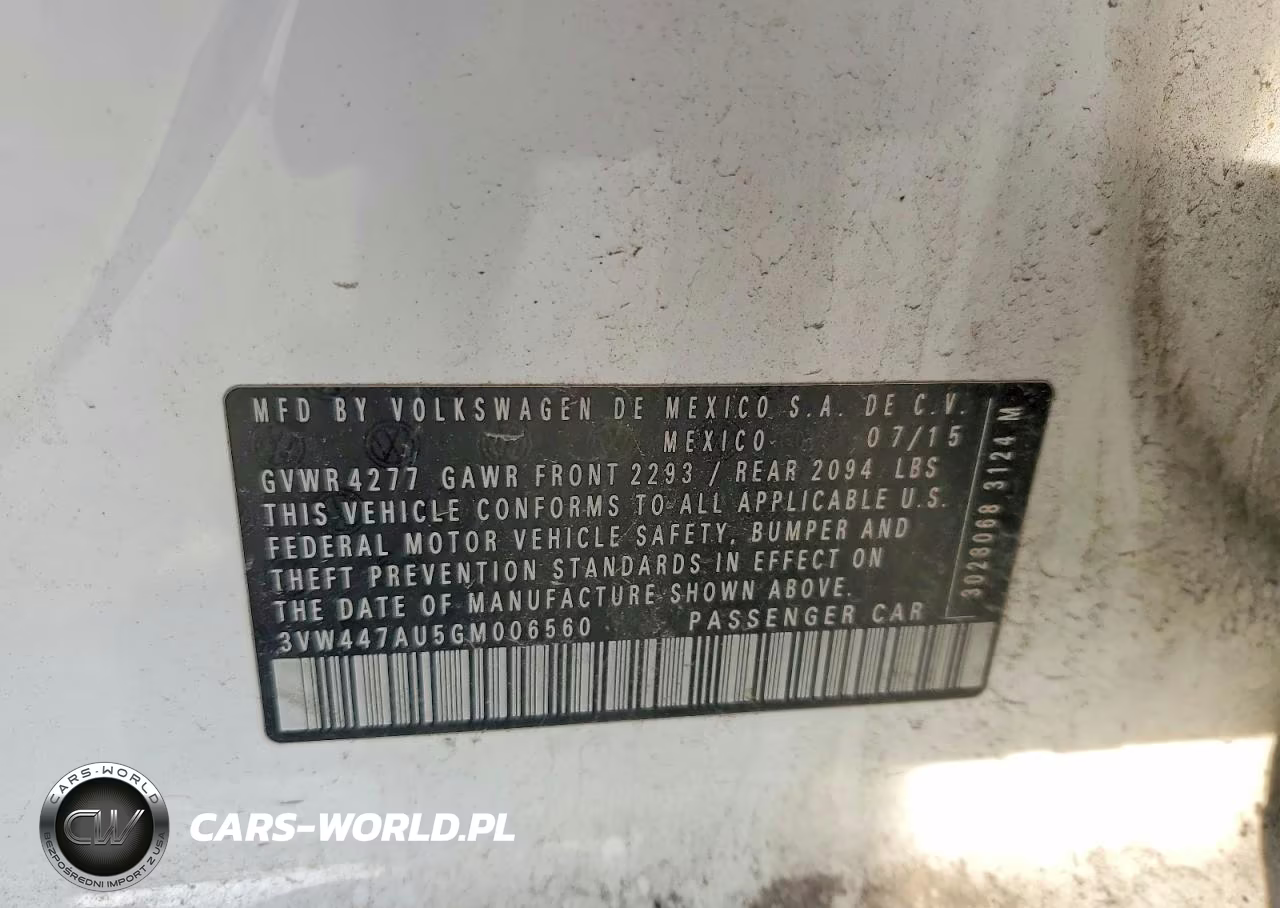 2016 Volkswagen Gti S VIN:3VW447AU5GM006560 - 13