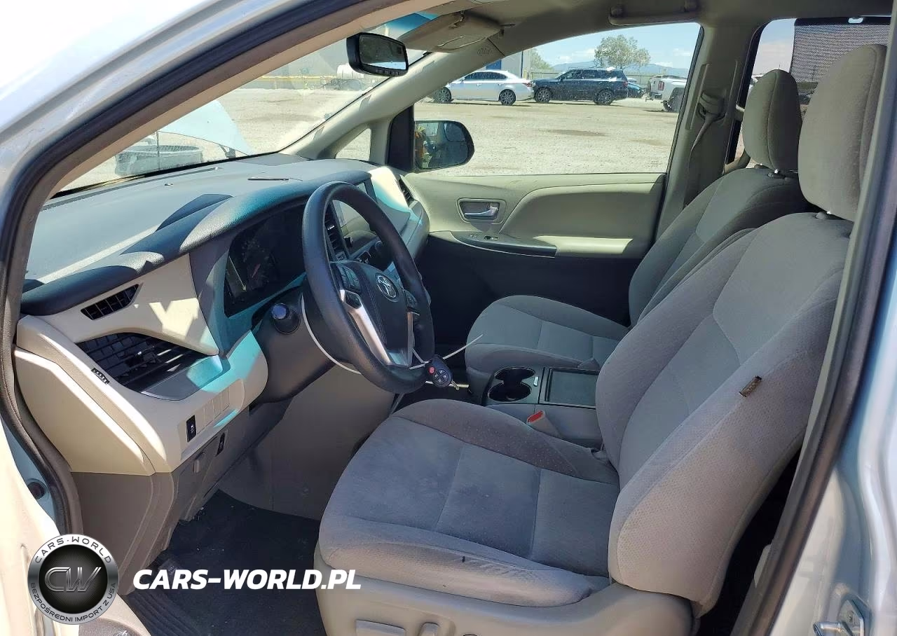 2015 Toyota Sienna Le VIN:5TDKK3DC1FS649319 - 7