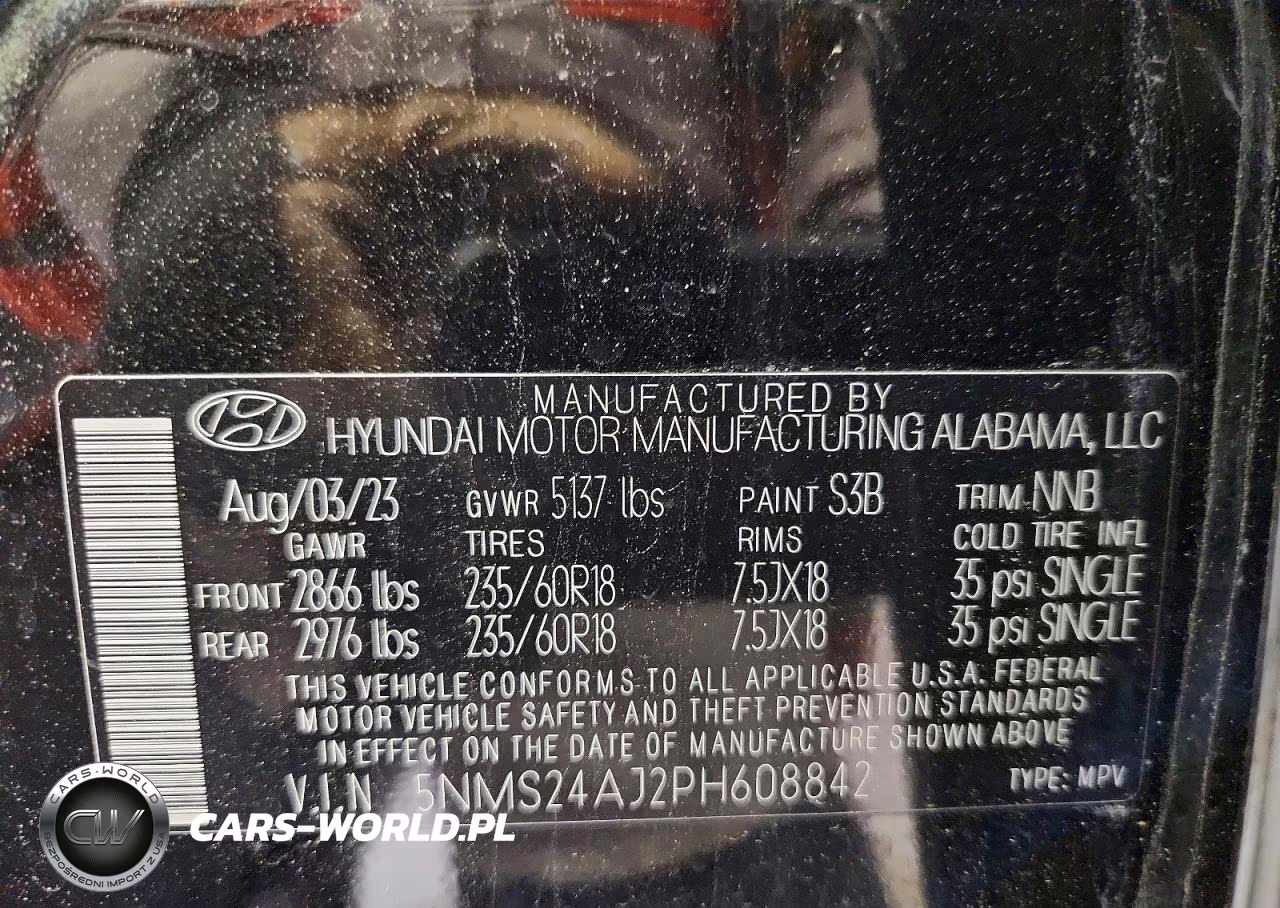 2023 Hyundai Santa Fe Sel VIN:5NMS24AJ2PH608842 - 13