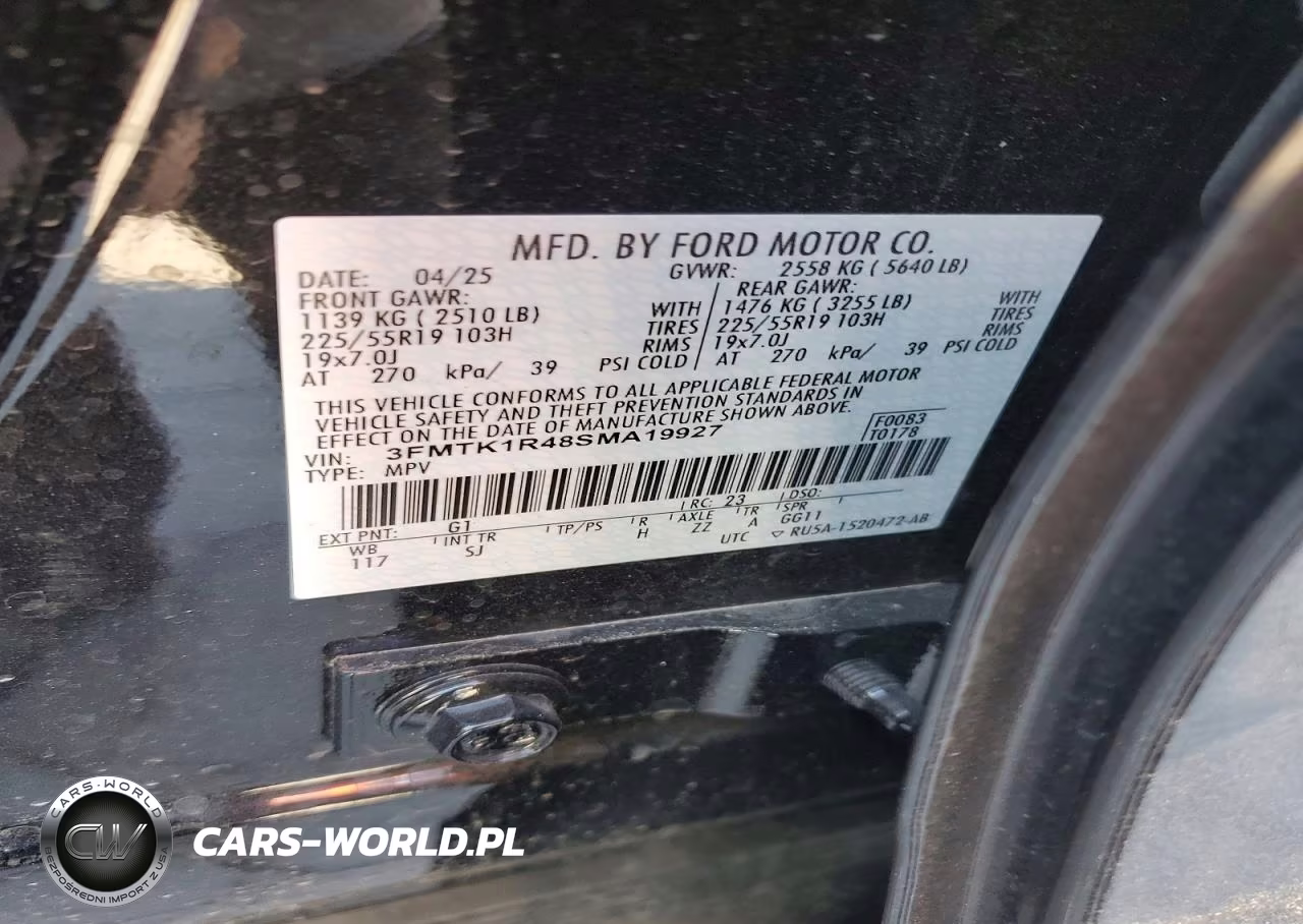 2025 Ford Mustang Mach-E Select VIN:3FMTK1R48SMA19927 - 13
