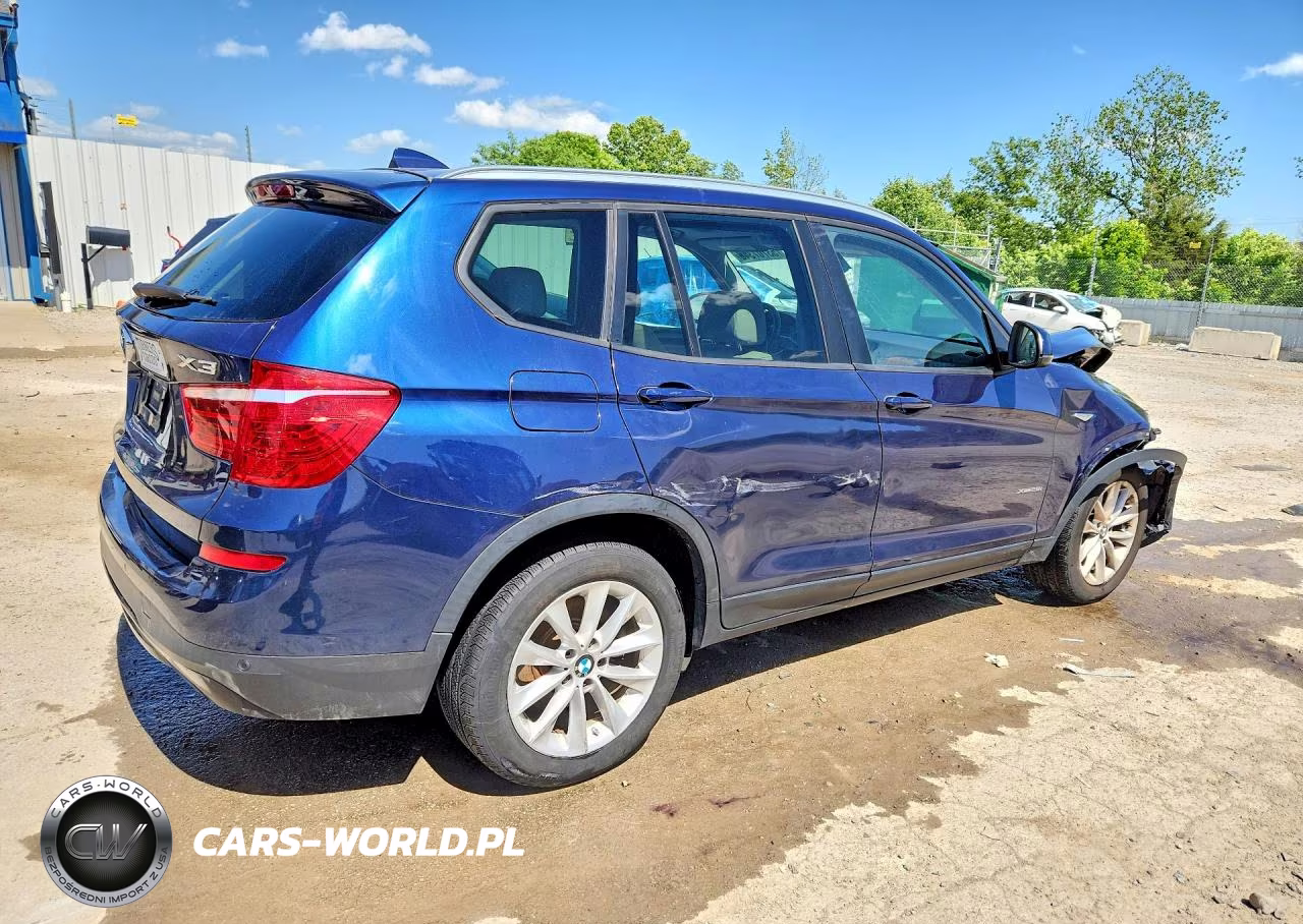2016 BMW X3 xDrive28I VIN:5UXWX9C56G0D73413 - 3