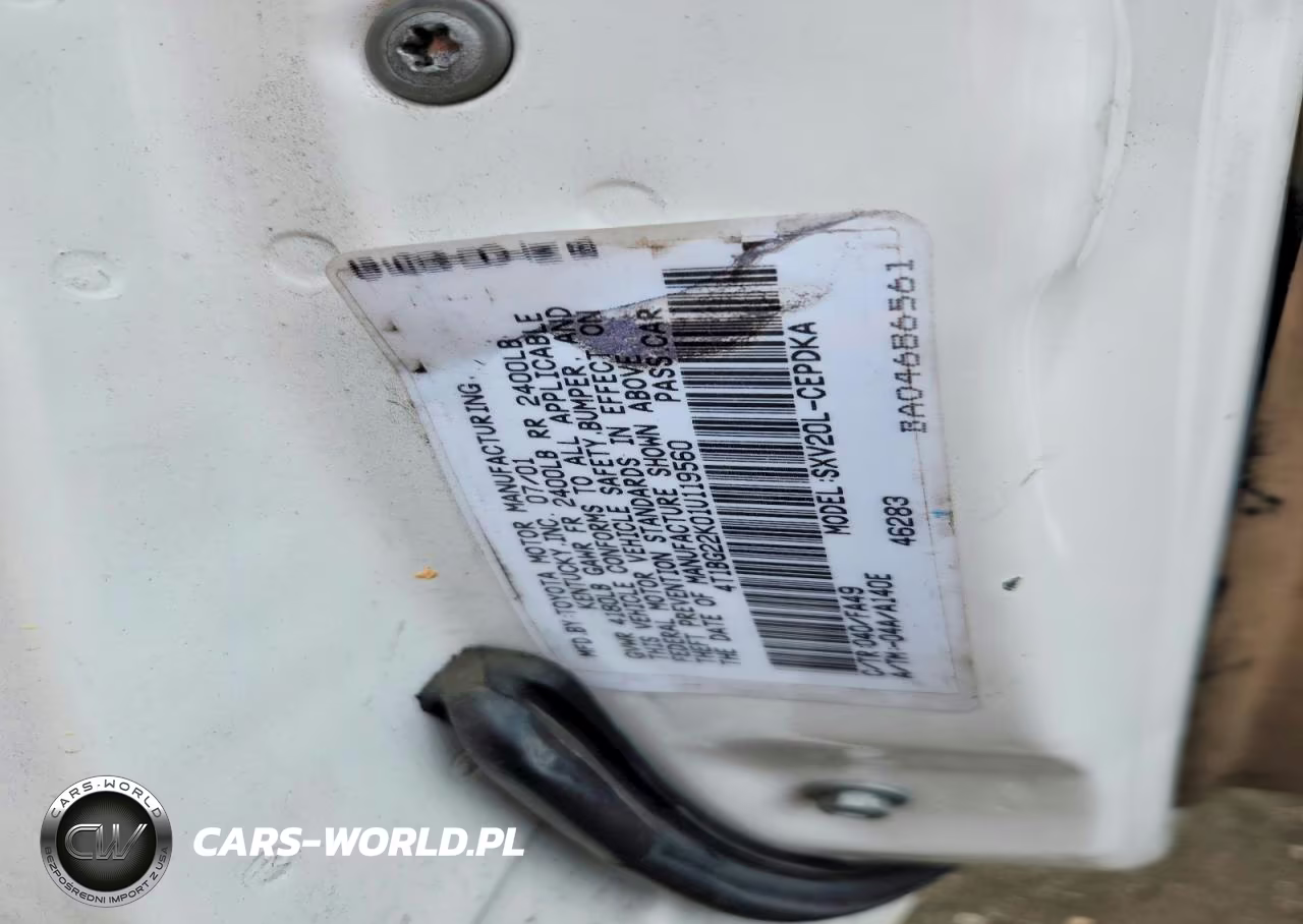 2001 Toyota Camry Ce VIN:4T1BG22K01U119560 - 12