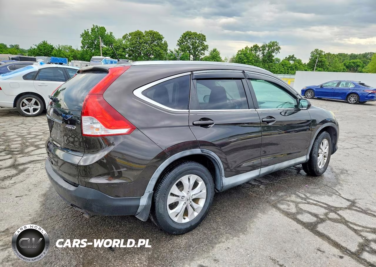 2014 Honda Cr-V Exl VIN:2HKRM4H70EH654544 - 3