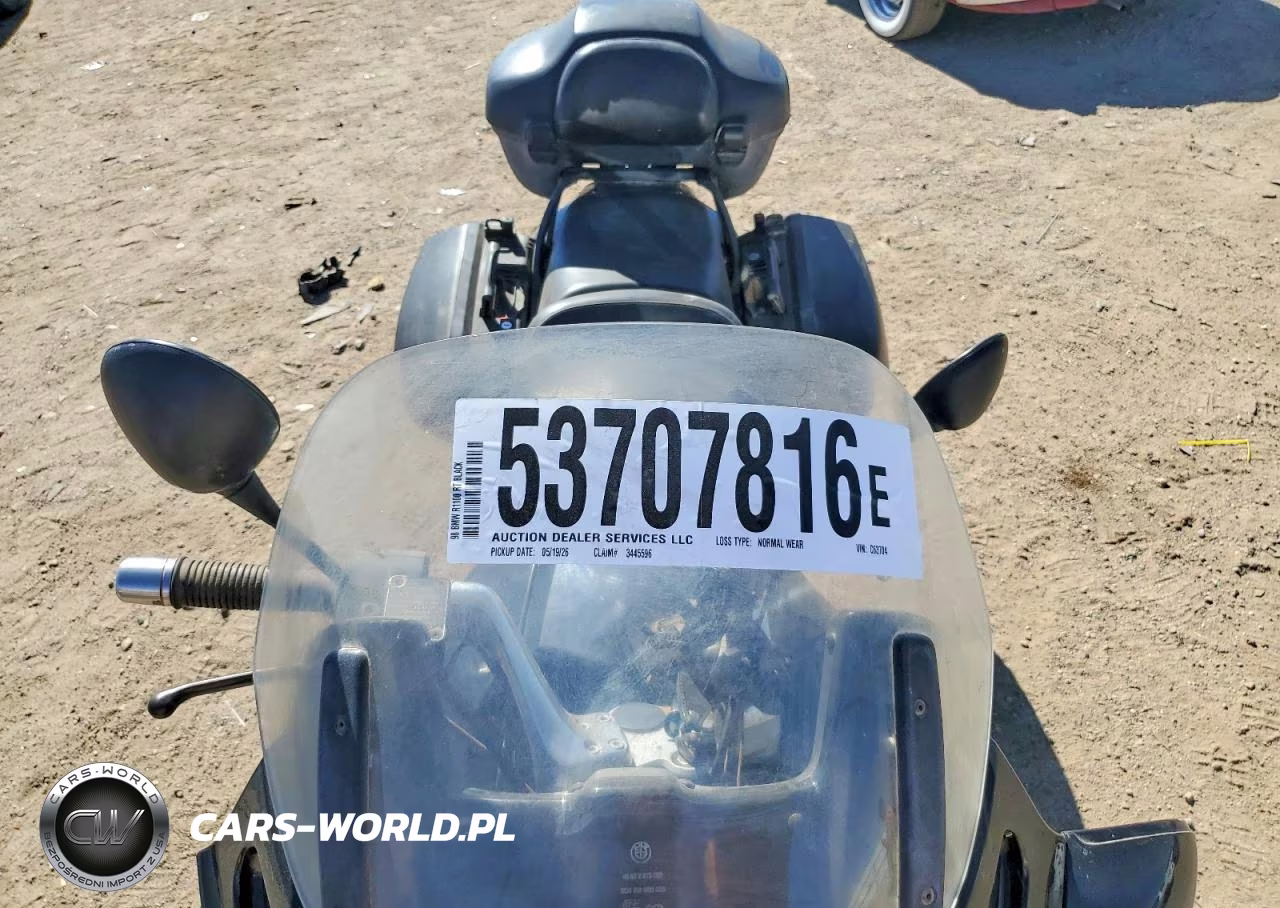 1998 BMW R1100 Rt VIN:WB10418A6WZC63704 - 5