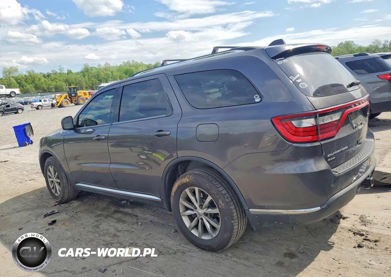 2017 Dodge Durango Sxt VIN:1C4RDJAG1HC710144 - 2