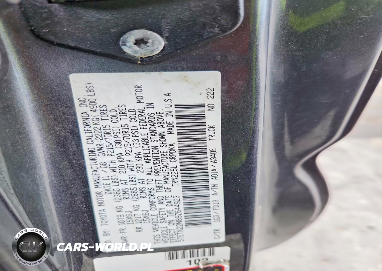 2009 Toyota Tacoma Access Cab VIN:5TETX22N89Z644923 - 12