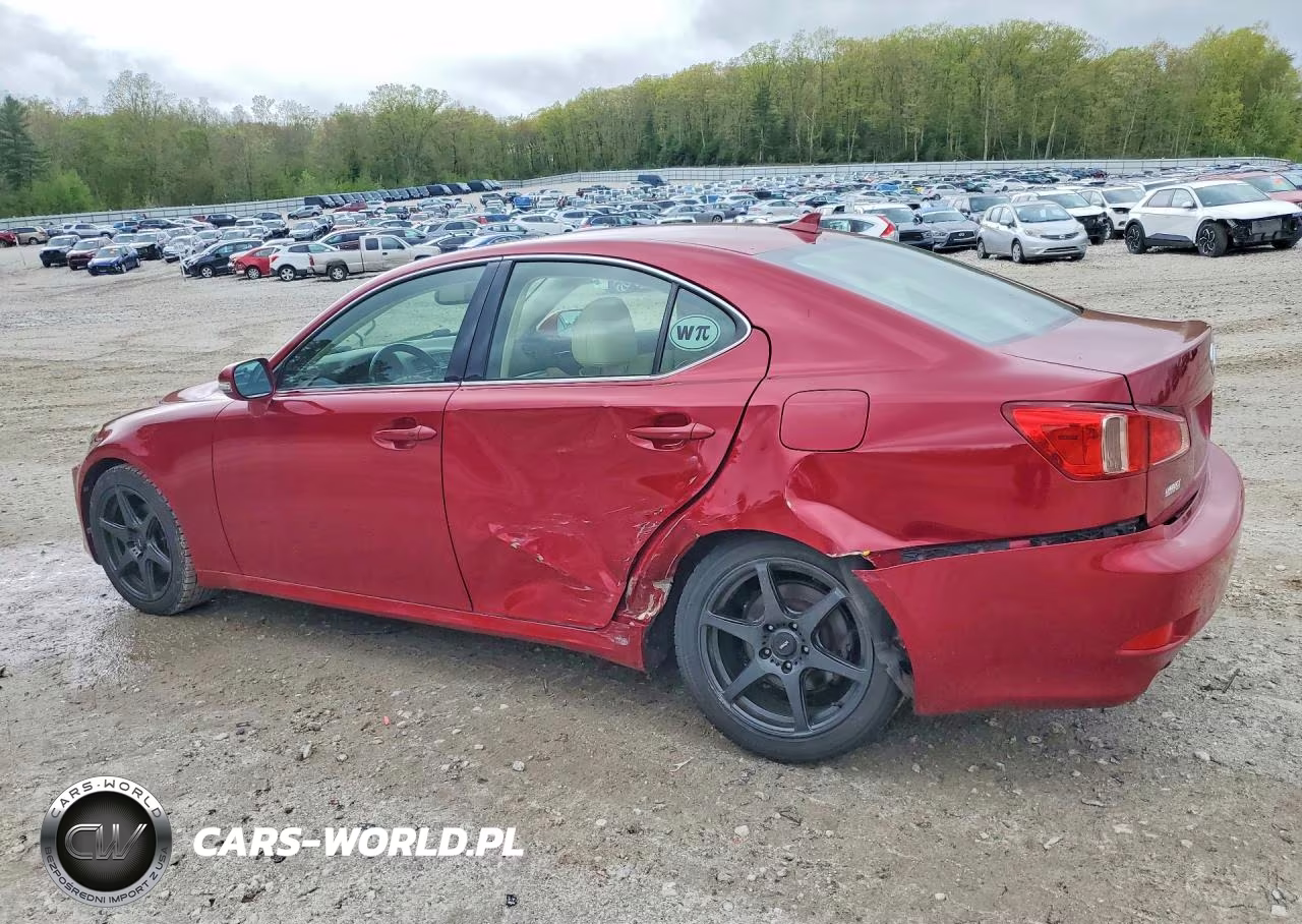 2012 Lexus Is 250 VIN:JTHBF5C27C5173182 - 2