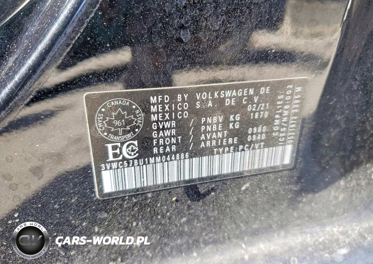 2021 Volkswagen Jetta S VIN:3VWC57BU1MM044886 - 13