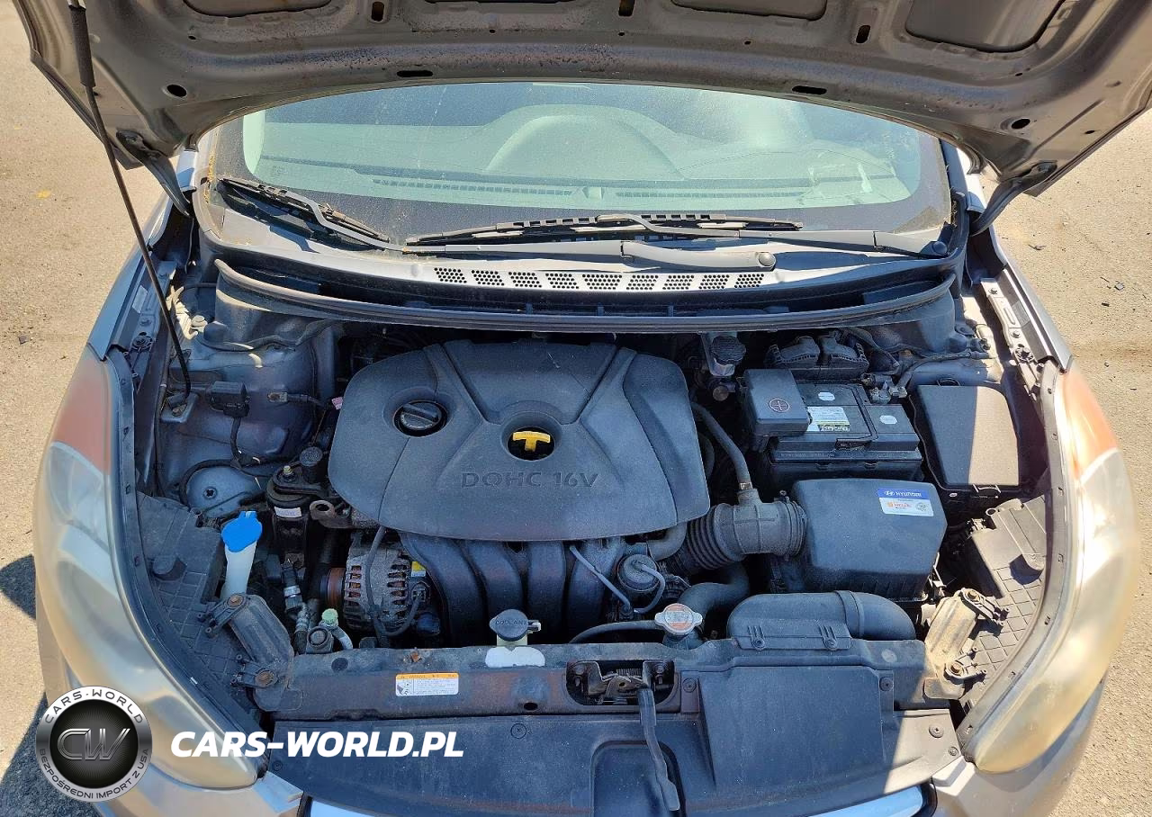 2012 Hyundai Elantra Gls VIN:KMHDH4AE4CU200125 - 11