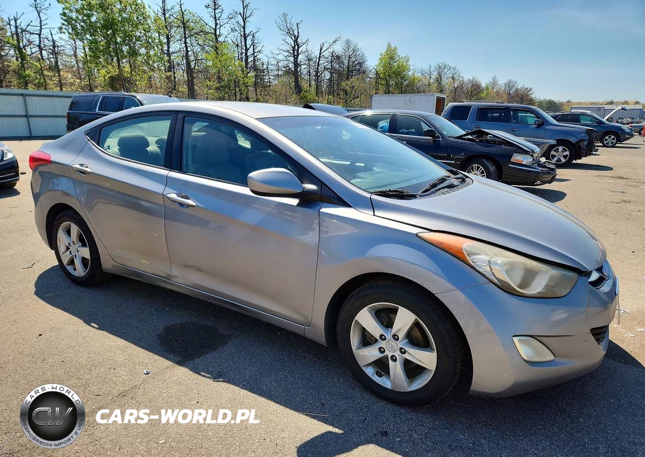 2012 Hyundai Elantra Gls VIN:KMHDH4AE4CU200125 - 4