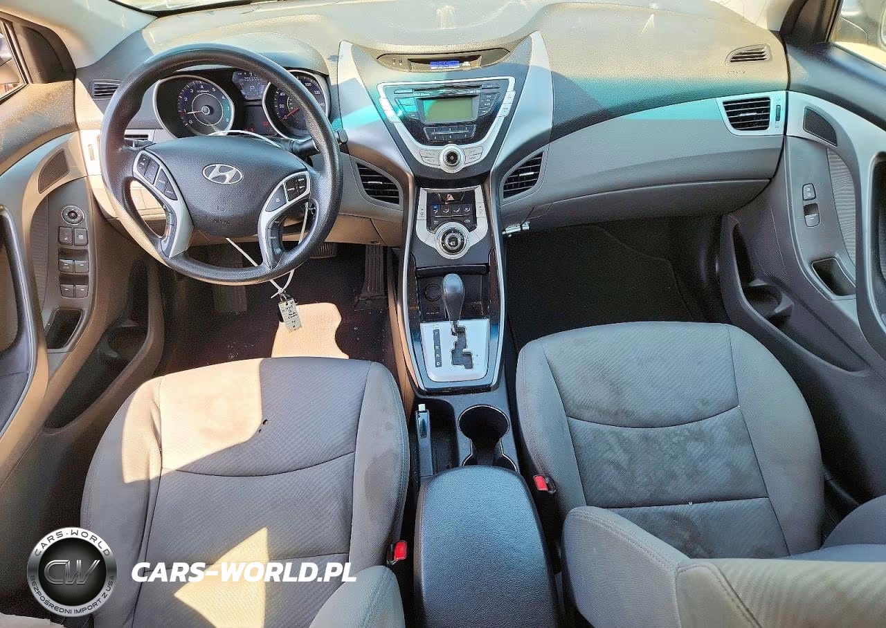 2012 Hyundai Elantra Gls VIN:KMHDH4AE4CU200125 - 8