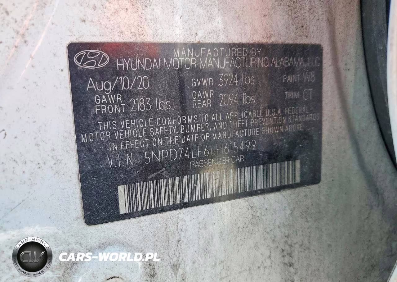 2020 Hyundai Elantra Se VIN:5NPD74LF6LH615499 - 12