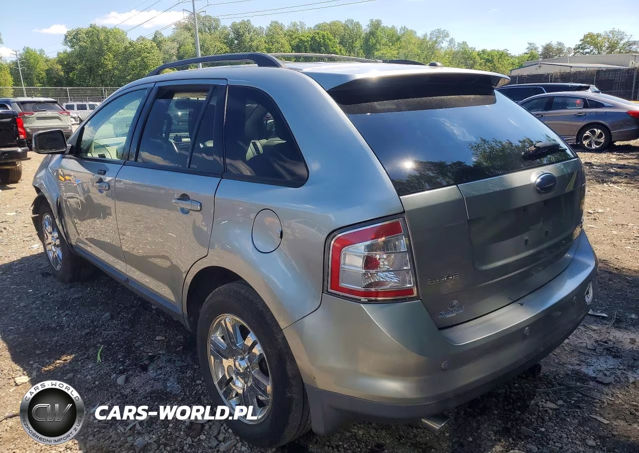 2007 Ford Edge Sel Plus VIN:2FMDK49C57BB43949 - 2