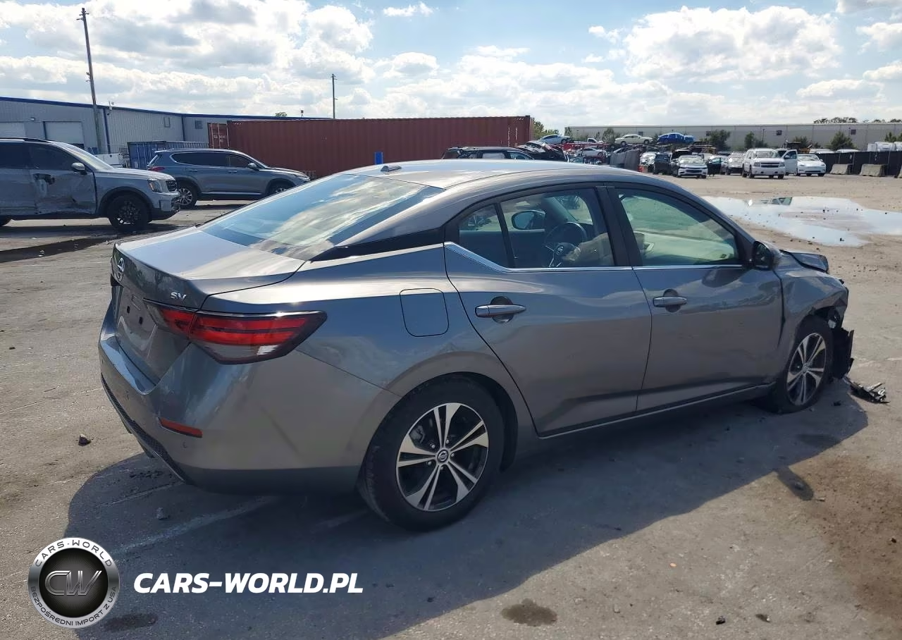 2022 Nissan Sentra Sv VIN:3N1AB8CV9NY243309 - 3