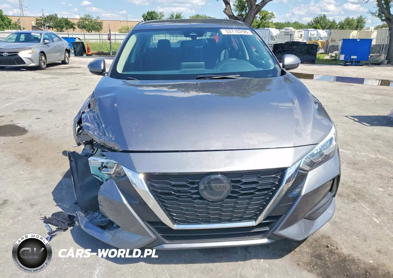 2022 Nissan Sentra Sv VIN:3N1AB8CV9NY243309 - 5