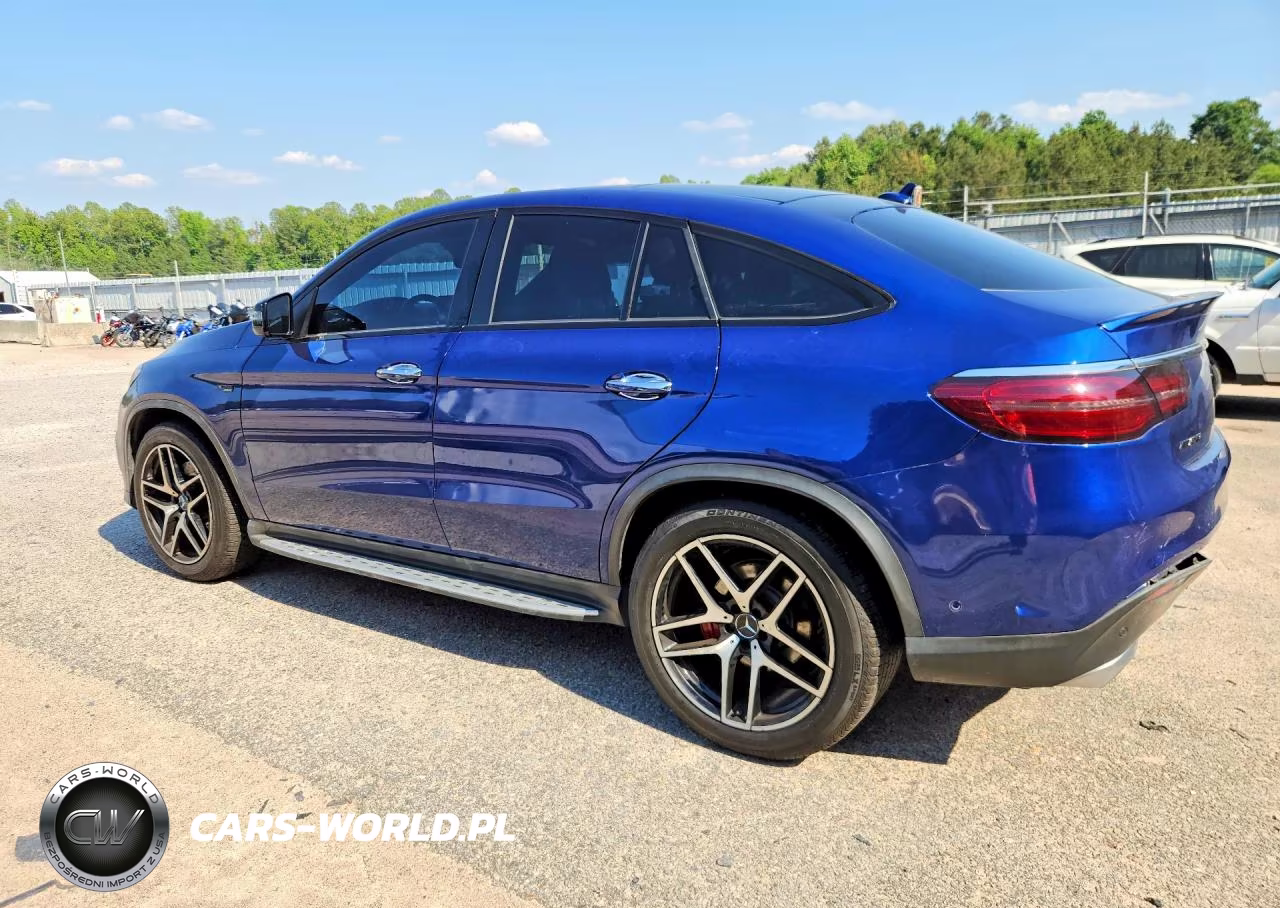 2017 Mercedes-Benz Gle Coupe 43 Amg VIN:4JGED6EB6HA062138 - 2