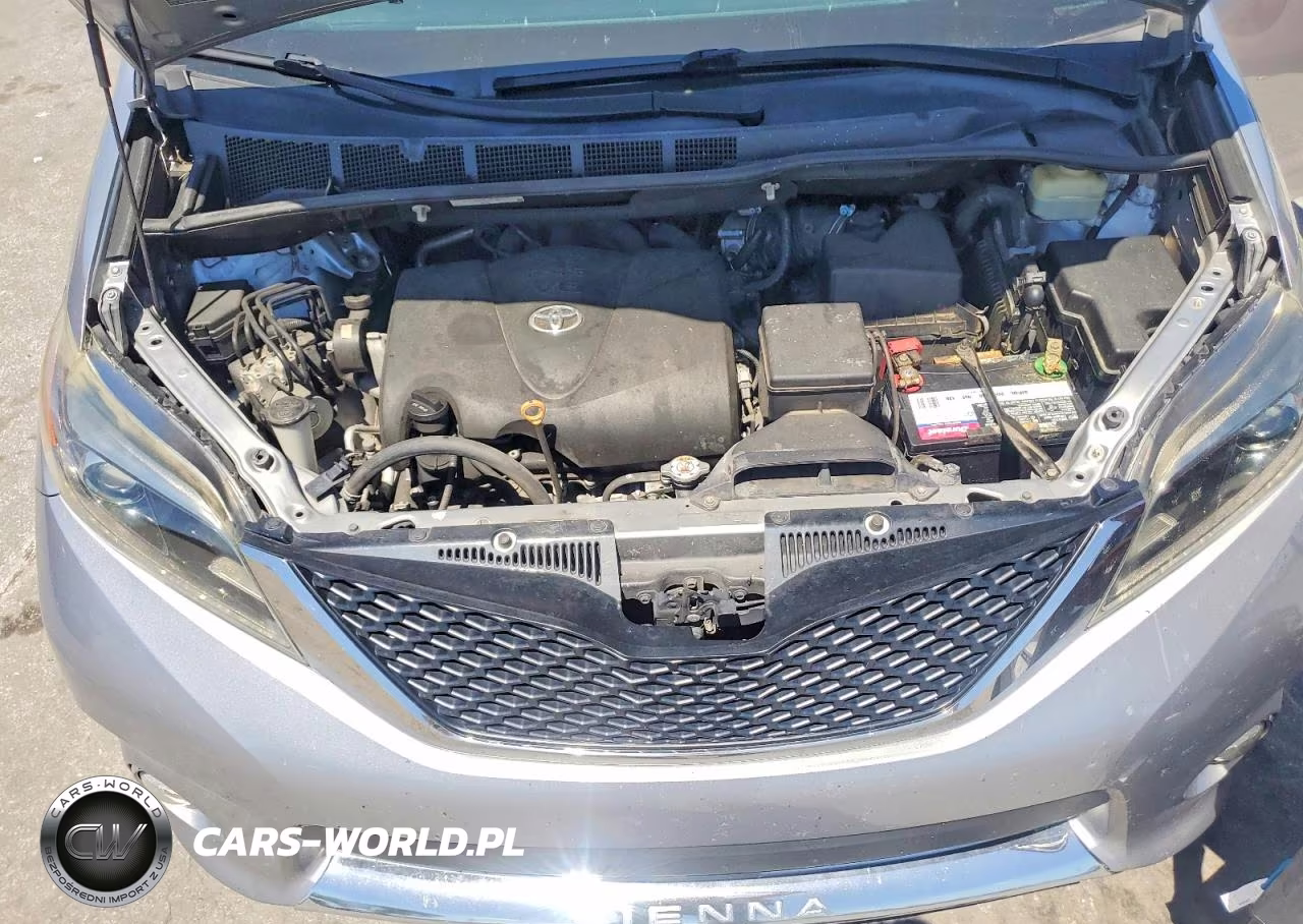 2017 Toyota Sienna Se VIN:5TDXZ3DC1HS870357 - 12