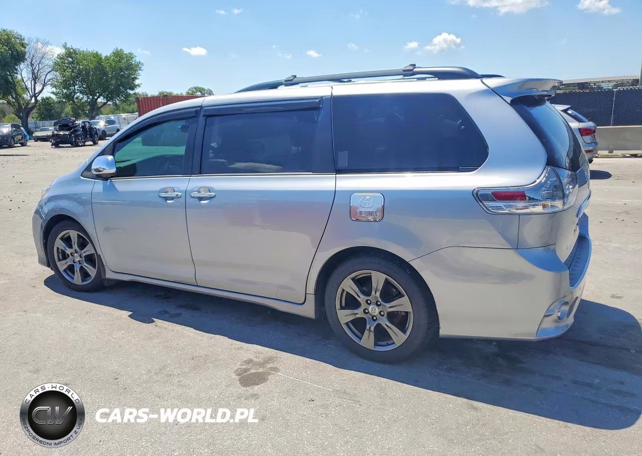 2017 Toyota Sienna Se VIN:5TDXZ3DC1HS870357 - 2