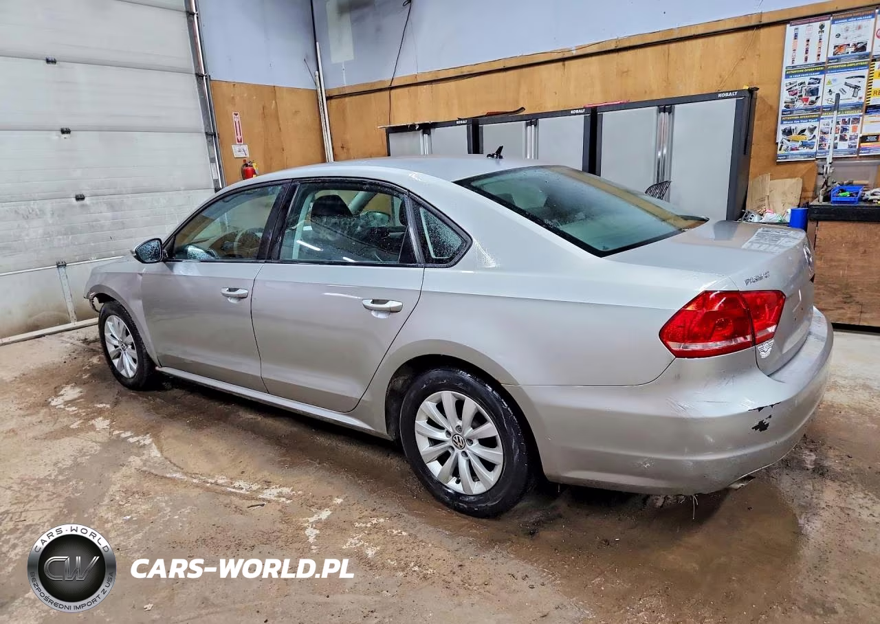 2012 Volkswagen Passat S VIN:1VWAH7A39CC026711 - 2