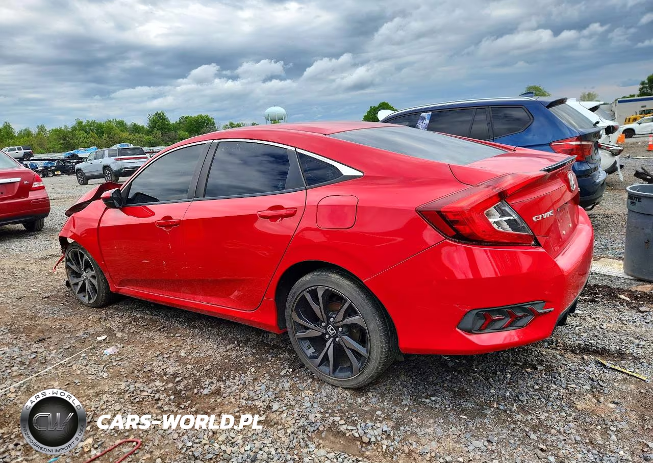 2019 Honda Civic Sport VIN:2HGFC2F84KH564261 - 2