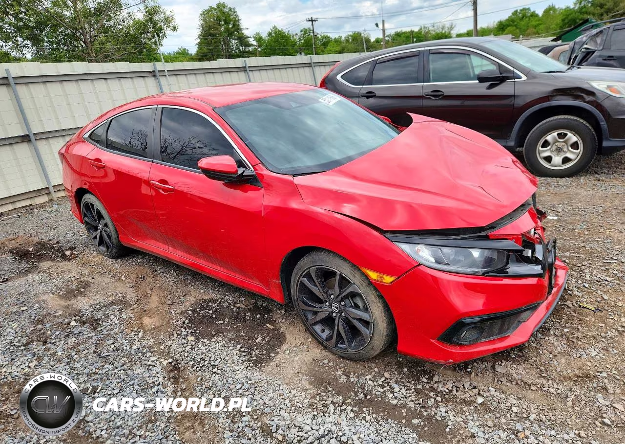 2019 Honda Civic Sport VIN:2HGFC2F84KH564261 - 4